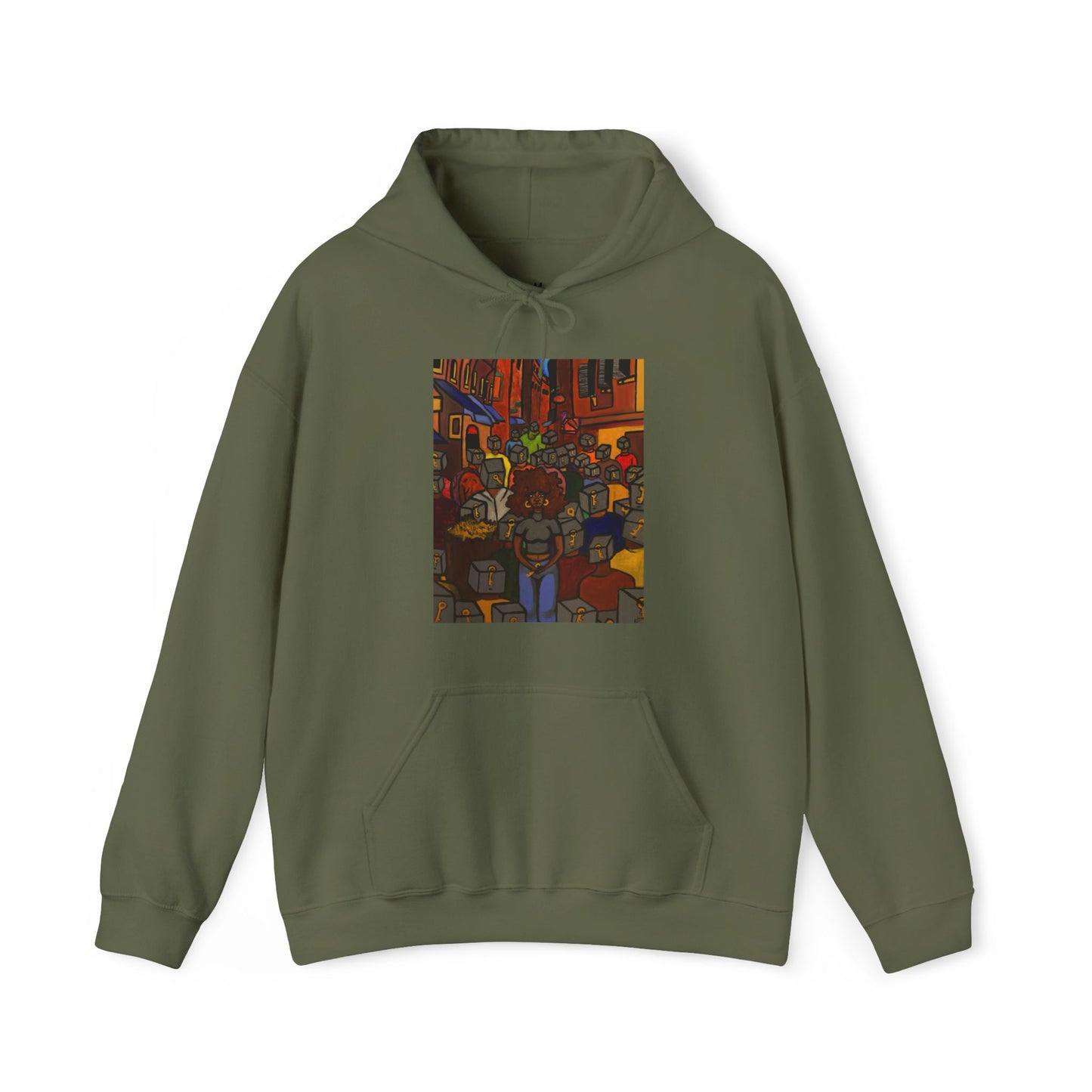 “The key” Hooded Sweatshirt