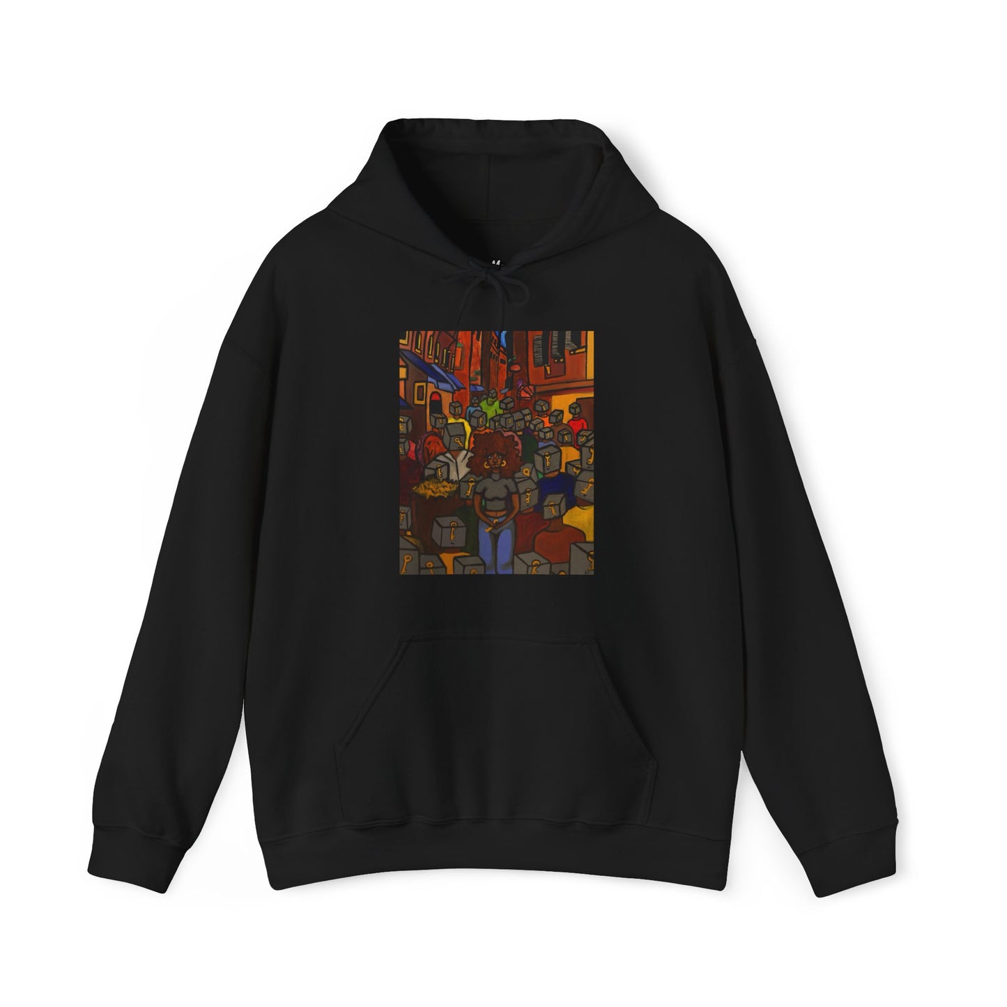 “The key” Hooded Sweatshirt