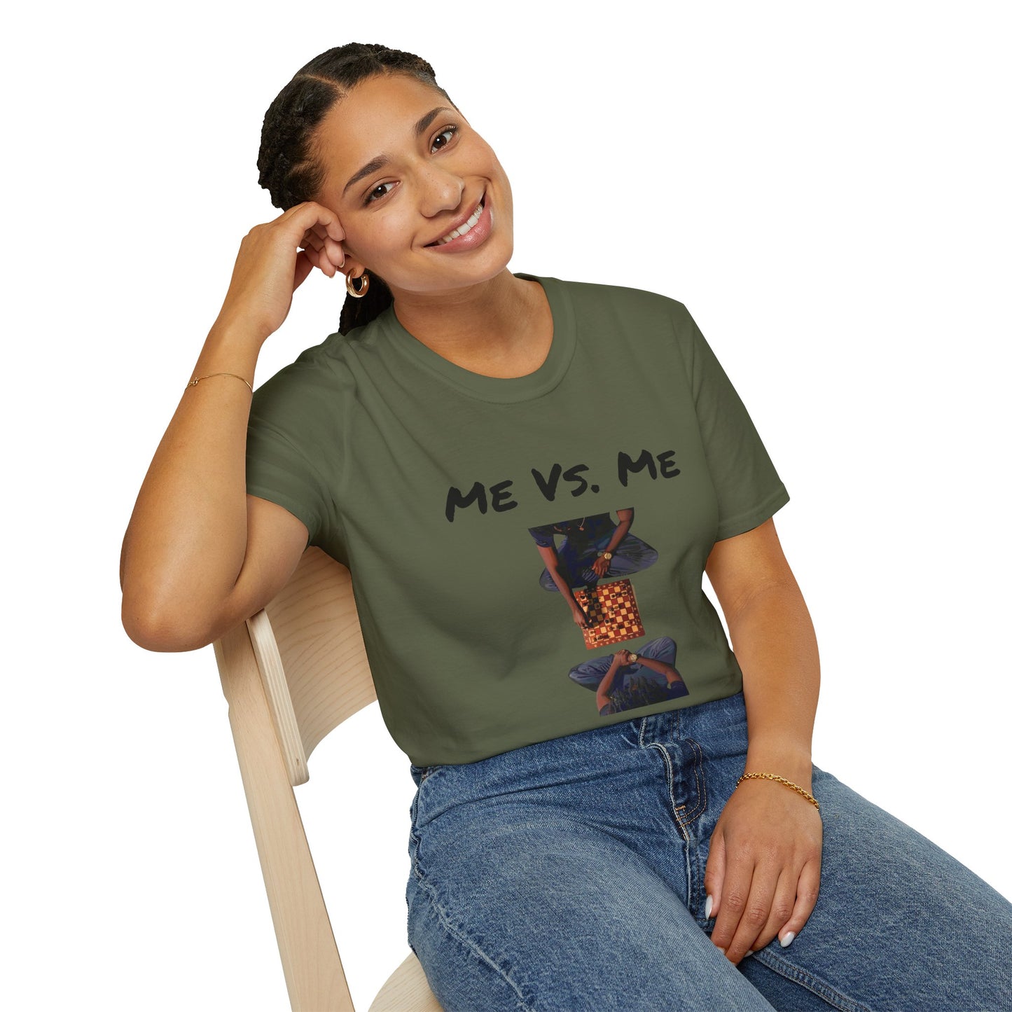 'Me vs. Me' Graphic Tee