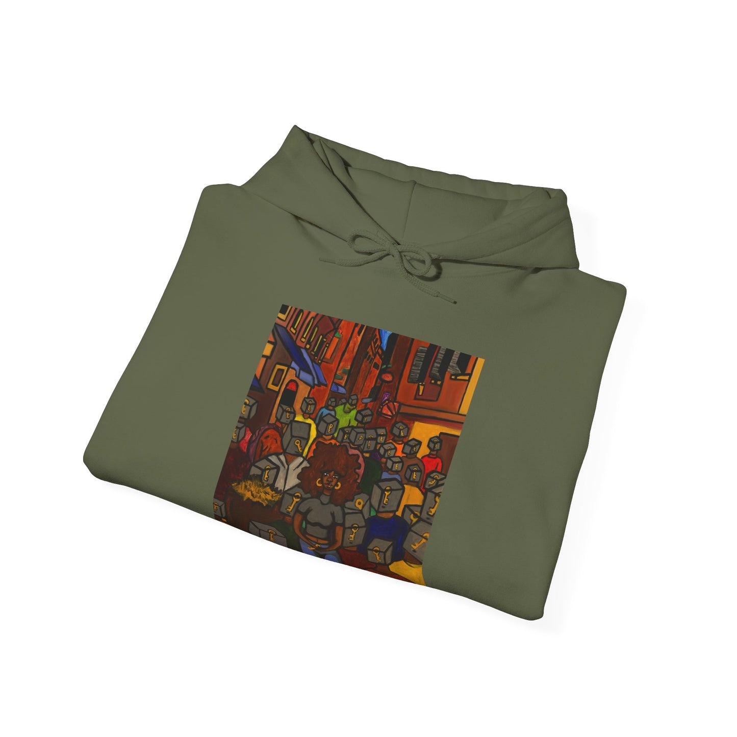 “The key” Hooded Sweatshirt