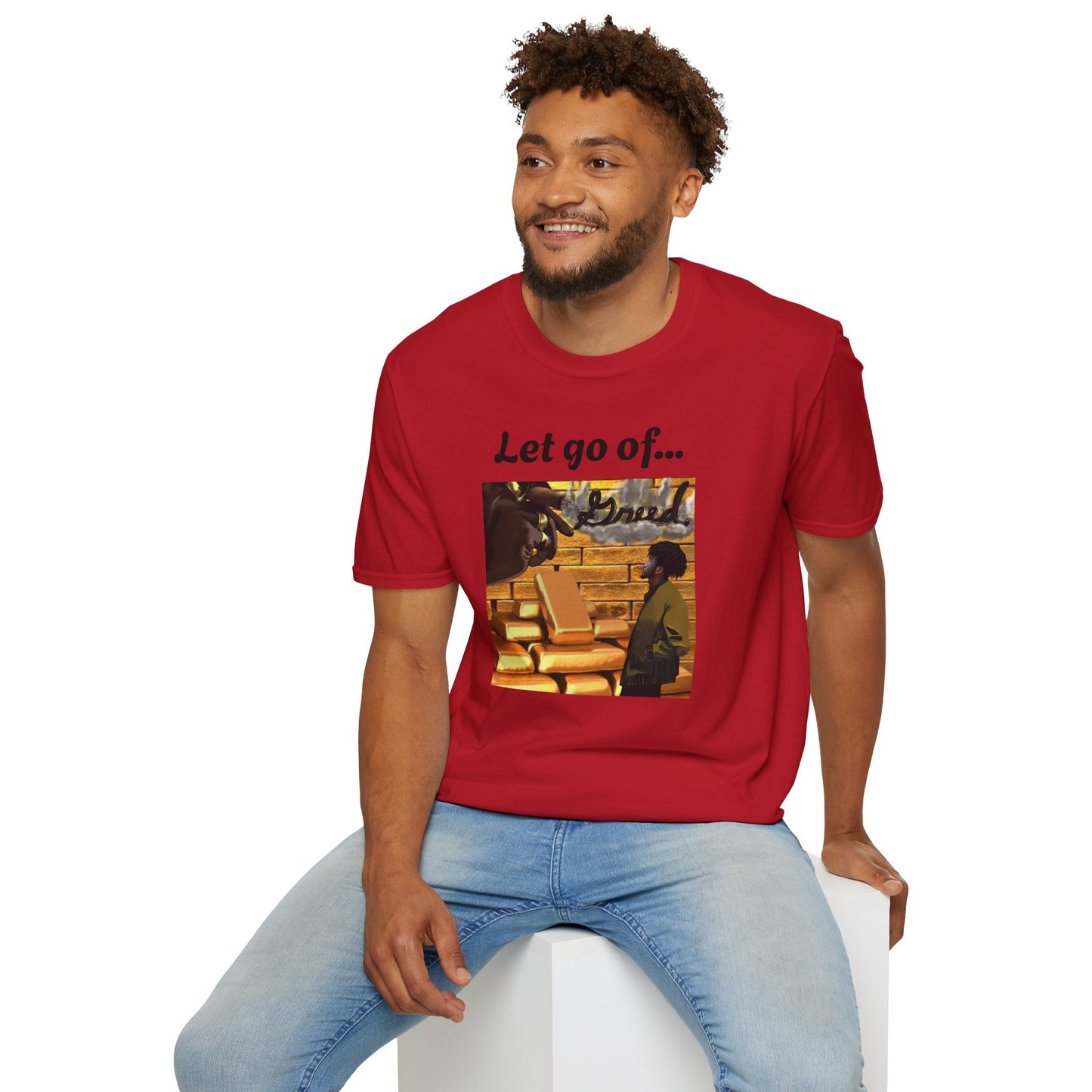 'Let Go of Greed' Graphic Tee