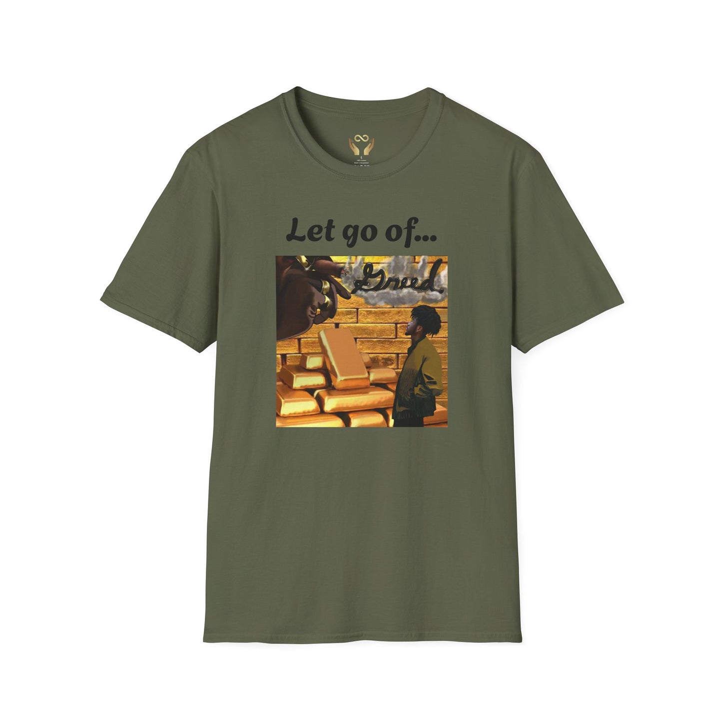'Let Go of Greed' Graphic Tee