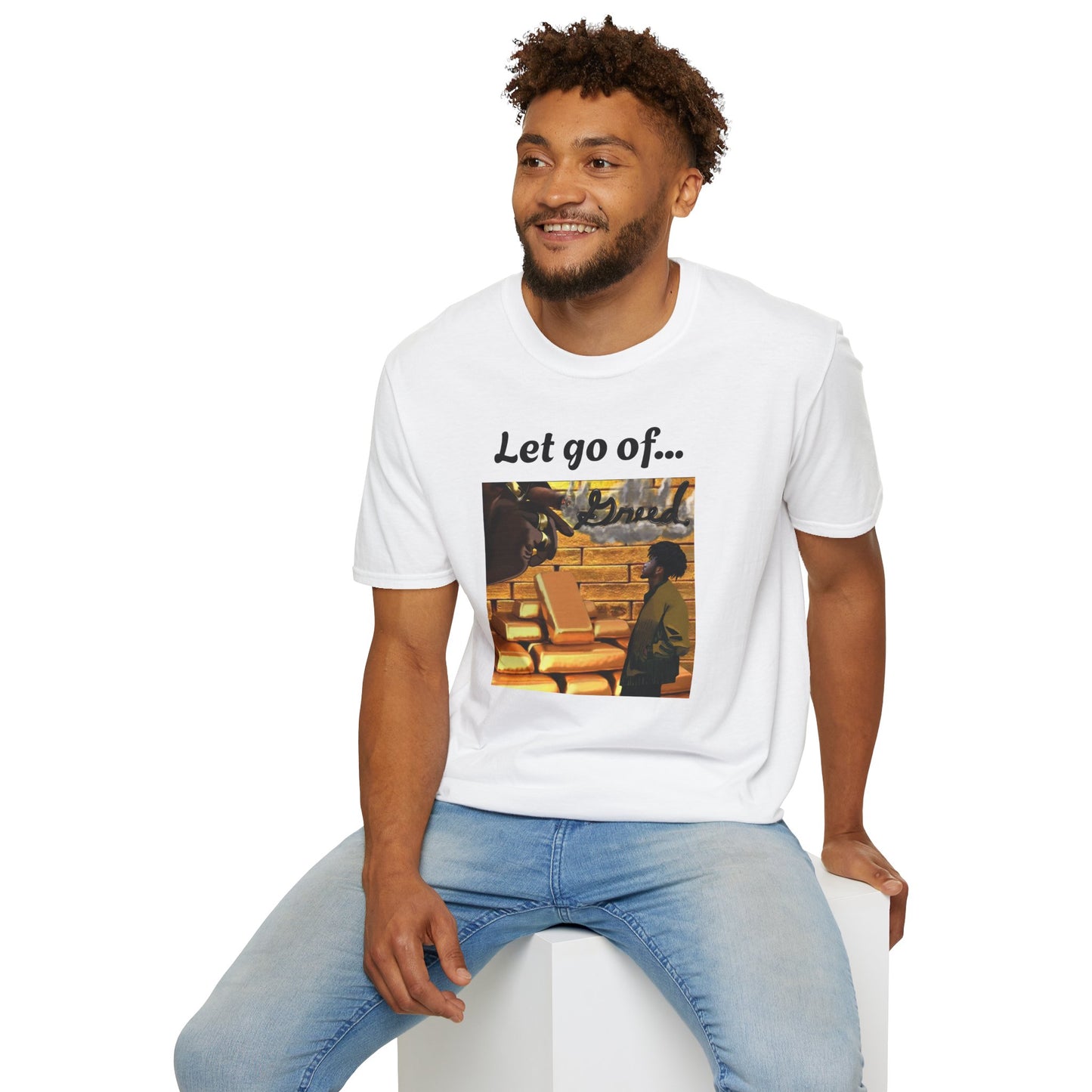 'Let Go of Greed' Graphic Tee