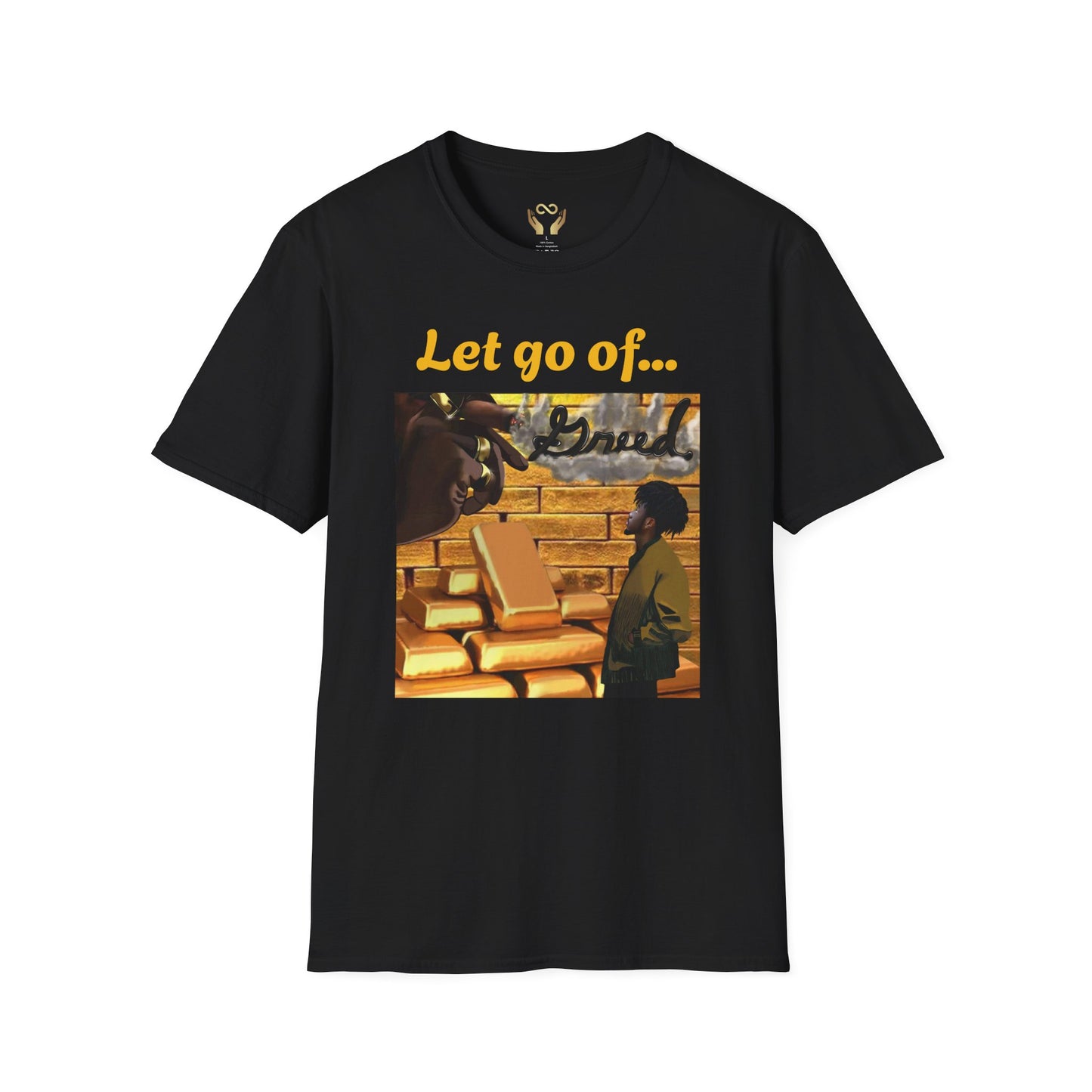 'Let Go of Greed' Graphic Tee