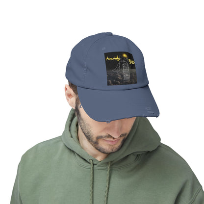 'Knowledge is Bliss' Distressed Cap