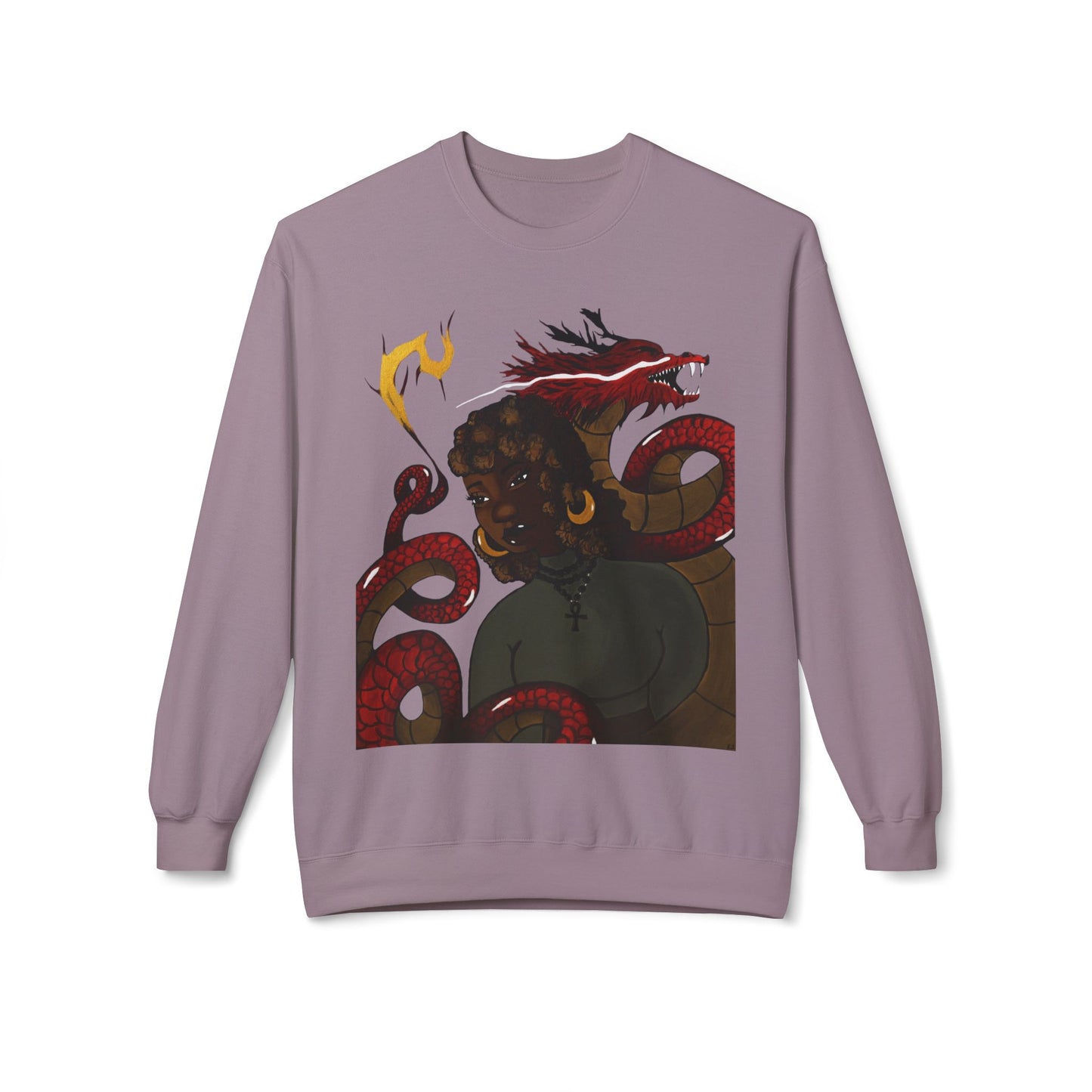 “Dragon Dance” Fleece Sweatshirt