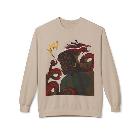 “Dragon Dance” Fleece Sweatshirt