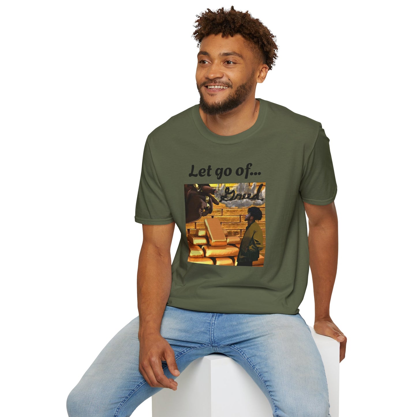 'Let Go of Greed' Graphic Tee