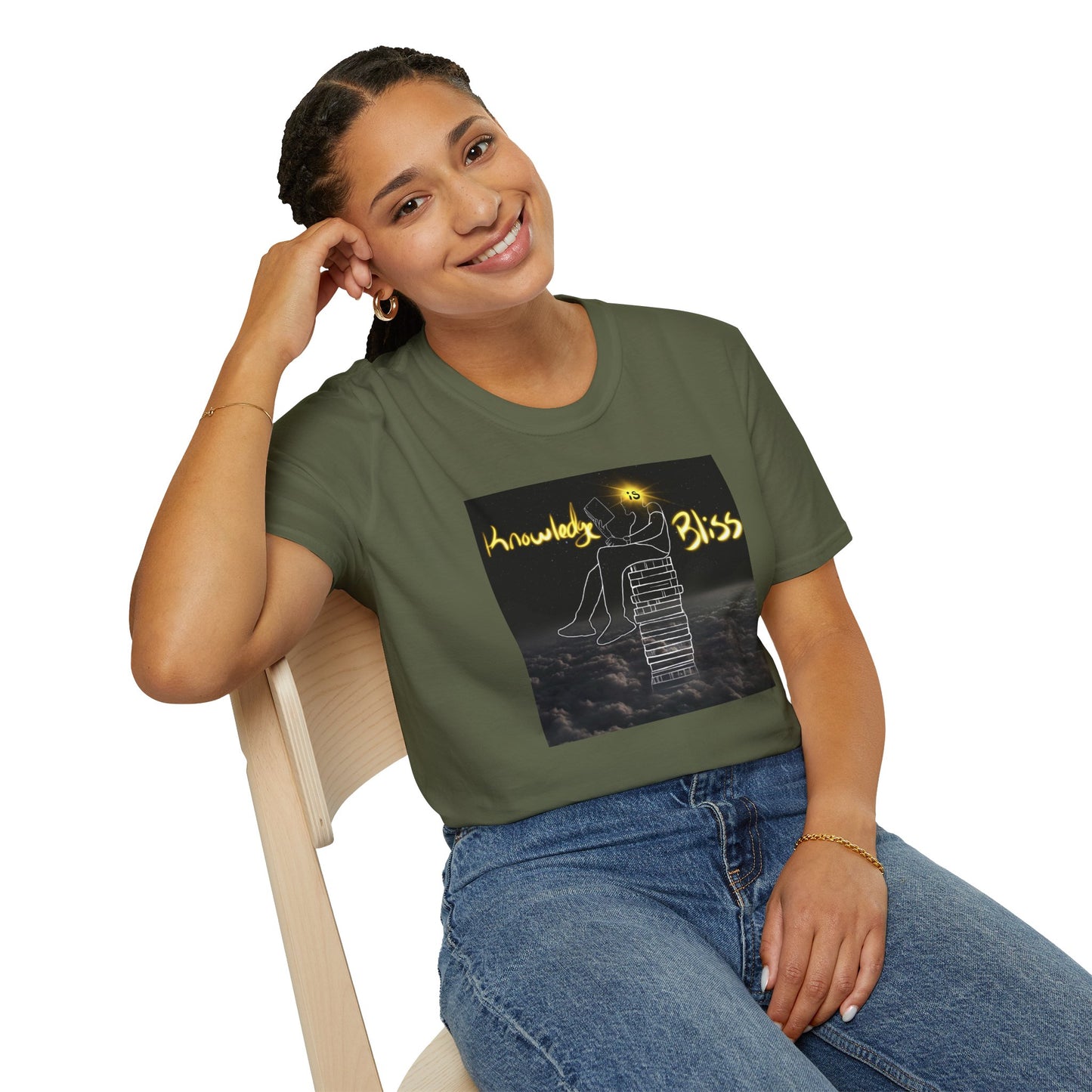 'Knowledge is Bliss' Graphic Tee