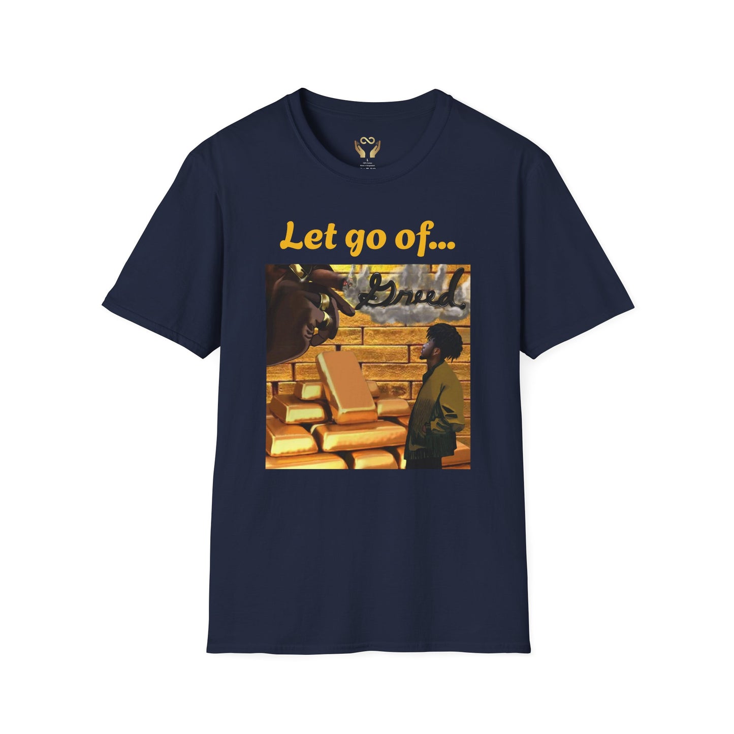 'Let Go of Greed' Graphic Tee