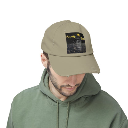 'Knowledge is Bliss' Distressed Cap