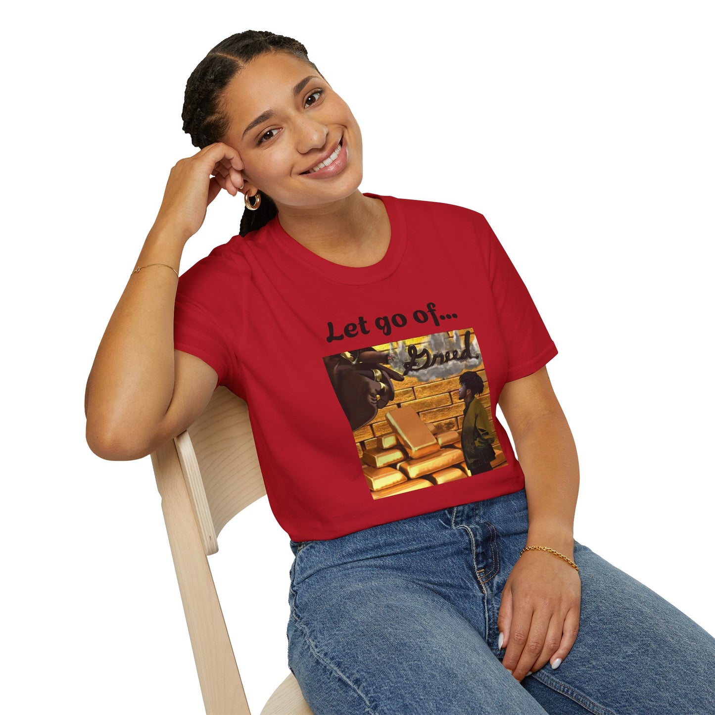 'Let Go of Greed' Graphic Tee