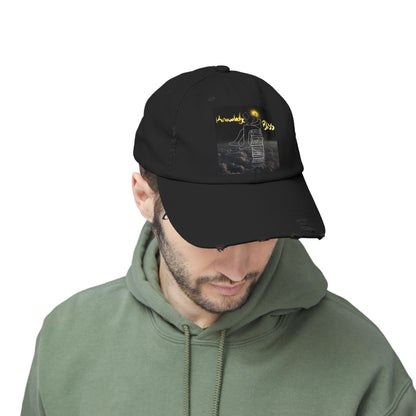 'Knowledge is Bliss' Distressed Cap