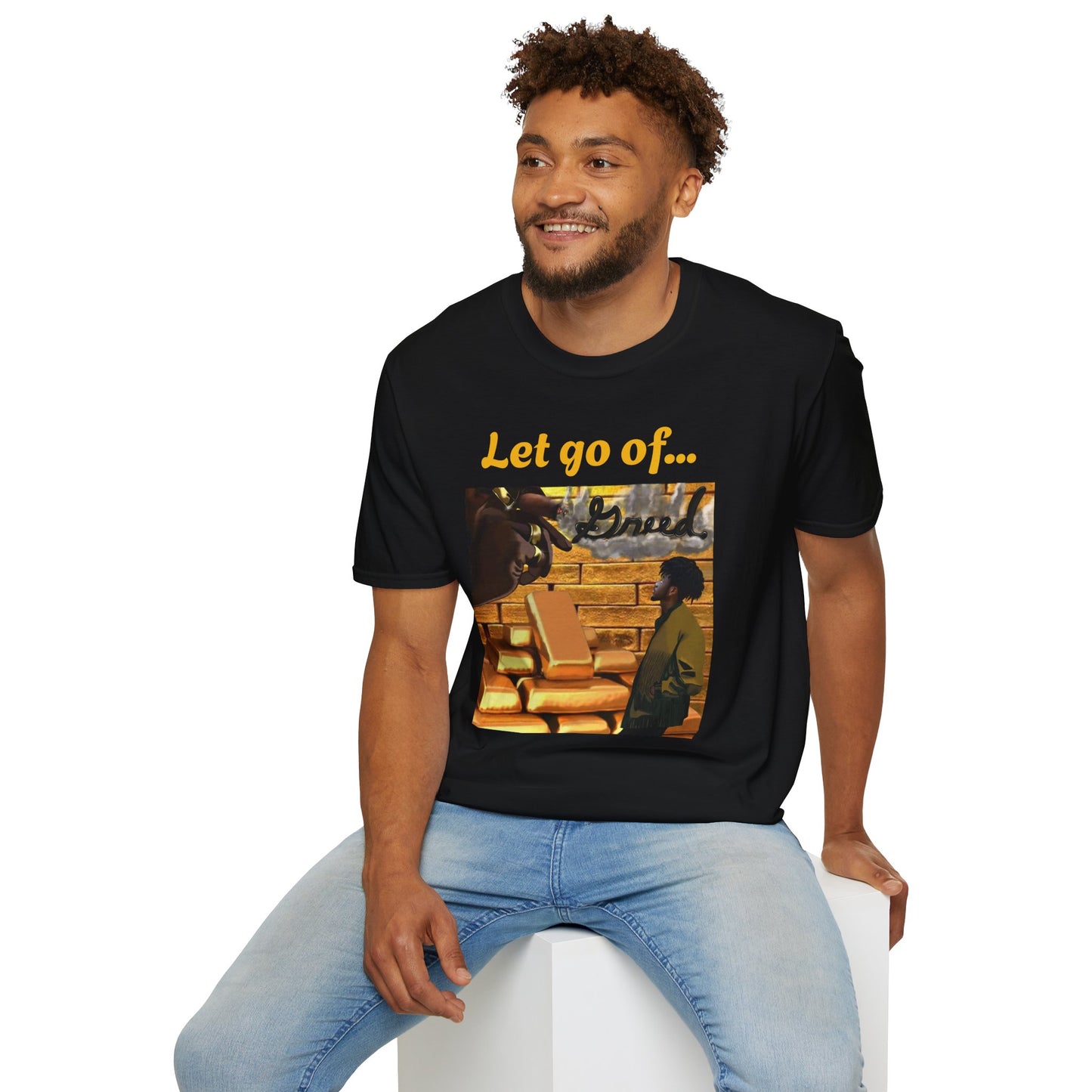 'Let Go of Greed' Graphic Tee