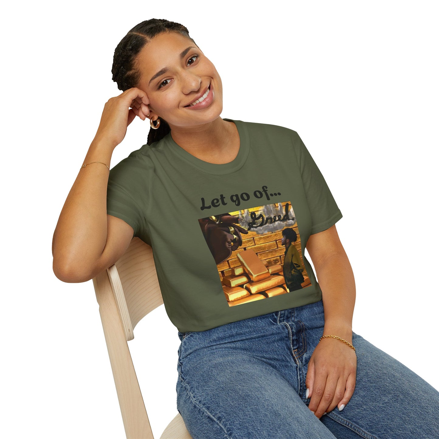 'Let Go of Greed' Graphic Tee