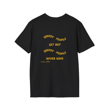 'Let Go of Greed' Graphic Tee