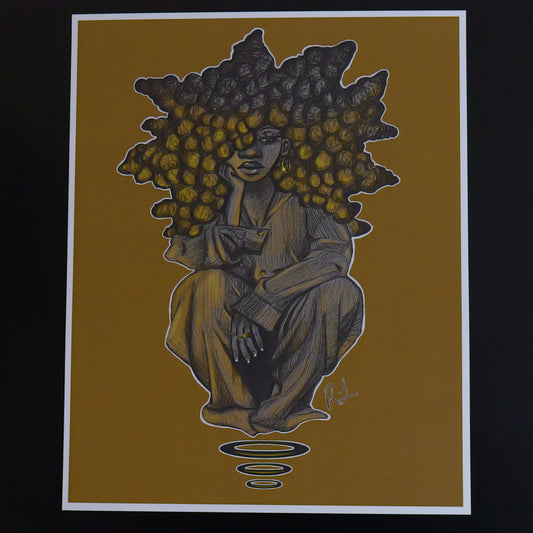 "Thinker" Print